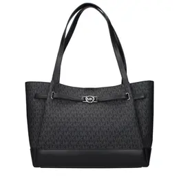 Michael Kors Black Fabric Shoulder Bags mi15359783305481bt