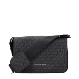 Michael Kors Black Fabric Crossbody Bags mi15367925170441bt