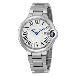 Cartier Ballon Bleu Ladies Watch - Silver Dial W6920084