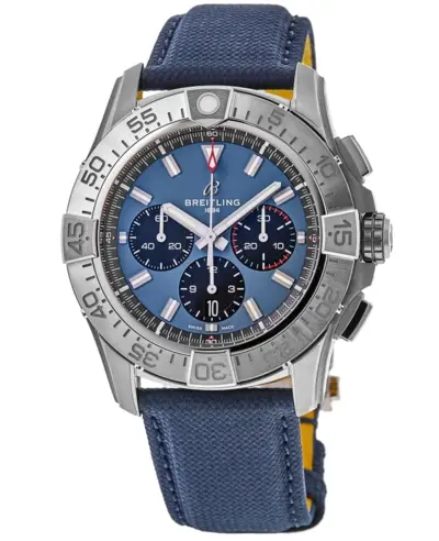 Breitling Super Avenger 46 Men's Watch - Model EB0148101C1X1 (blue, arb11626)
