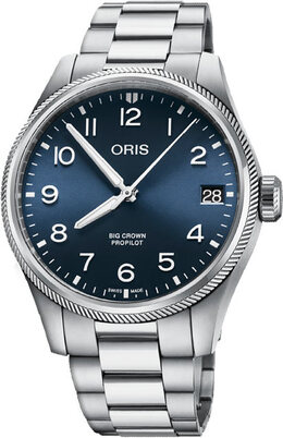 Oris Big Crown Automatic Blue Dial Mens Watch 01 751 7761 4065-07 8 20 08P oris 01 751 7761 406507 8 20 08p