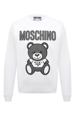 Moschino: Хлопковый свитшот 