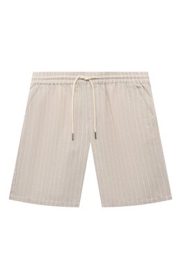 Trussardi junior: Бежевые шорты 
