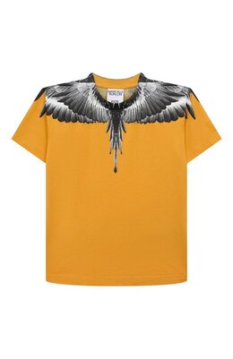 Marcelo Burlon Kids of Milan: Хлопковая футболка 