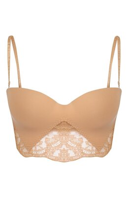 La Perla: Бежевый бюстгальтер 
