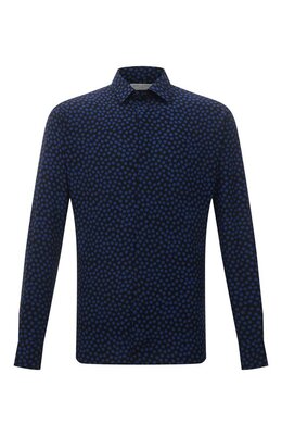 Saint Laurent: Шёлковая рубашка 