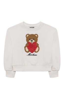 Moschino: Хлопковый свитшот 