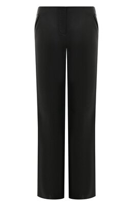Alberta Ferretti: Кожаные брюки 