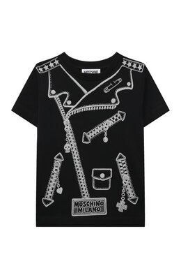 Moschino: Хлопковая футболка 