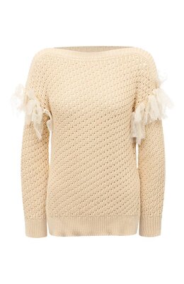 REDVALENTINO: Хлопковый свитер 