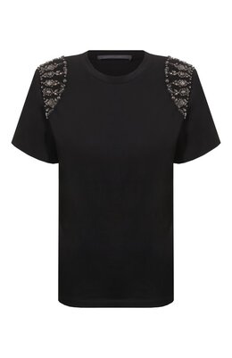 Alberta Ferretti: Хлопковая футболка 