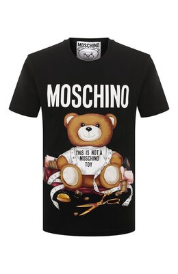 Moschino: Хлопковая футболка 