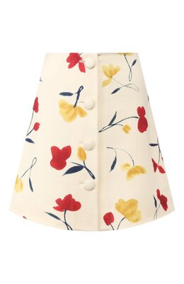 Oscar de la Renta: Юбка из шерсти 