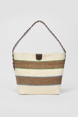 Max Mara: Сумка в полоску 