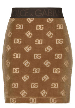 Dolce & Gabbana: Шёлковая юбка 