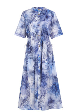 Elisa Fanti: Синее платье 