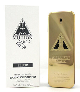Paco Rabanne Mens One Million Elixir Intense EDP Spray 3.38 oz (Tester) Fragrances 0620358745968