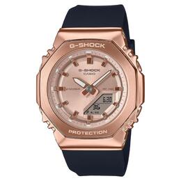 Casio G-Shock Quartz Analog-Digital Rose Gold Dial Ladies Watch gms2110pg-1a4