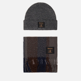 Barbour: Серая шапка 