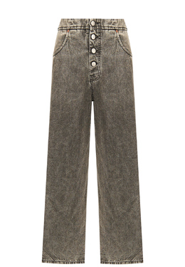 MM6 Maison Margiela: Серые джинсы 