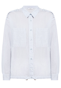 PESERICO: Голубая рубашка 