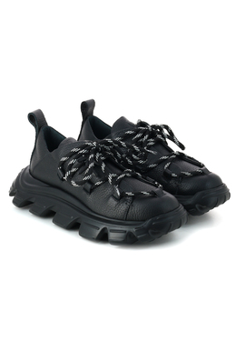 HENRY BEGUELIN: Чёрные кроссовки 