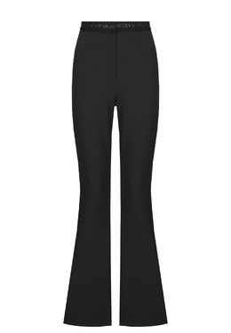 VERSACE JEANS COUTURE: Чёрные брюки 