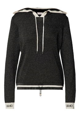 LIU JO: Чёрный свитер 