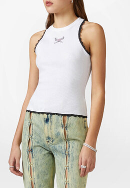 CHIARA FERRAGNI: Белый топ 