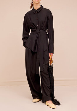 ERIKA CAVALLINI: Чёрная рубашка 