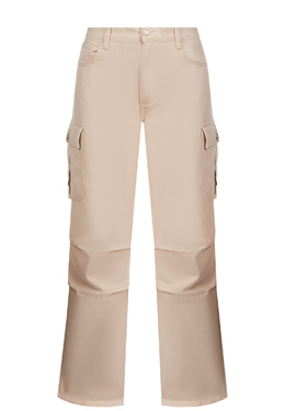 LIU JO: Бежевые брюки 