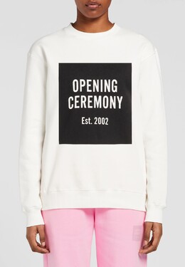 OPENING CEREMONY: Белый свитшот 