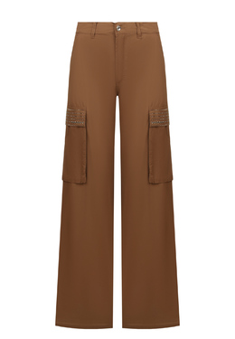 LIU JO: Коричневые брюки 