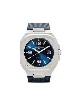 Наручные часы BR 05 Blue Steel 40 мм Bell & Ross, синий 14629962 | синий