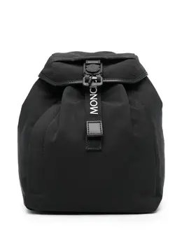 Moncler logo-plaque backpack 22697301