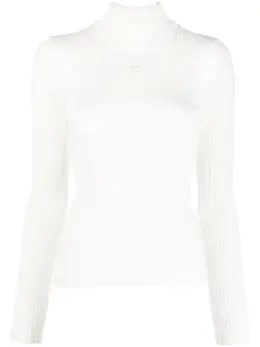 Courrèges: Белый свитер 