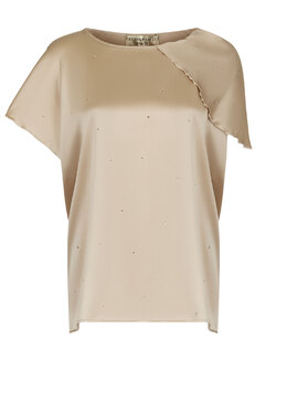 ELISA FANTI: Бежевая блуза 