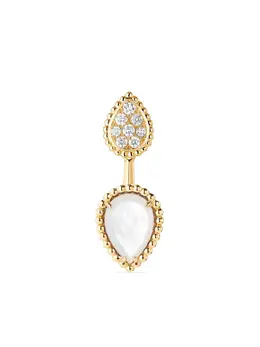 Boucheron 18kt yellow gold Serpent Boheme diamond single earring 15513087