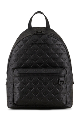 EMPORIO ARMANI: Чёрный рюкзак 