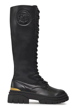 JUST CAVALLI: Чёрные сапоги 