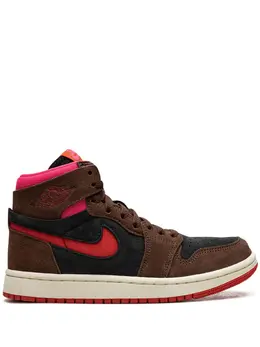 Jordan: Красные кроссовки  Air Jordan 1 Zoom