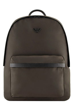 EMPORIO ARMANI: Зелёный рюкзак 