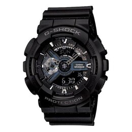 Часы g-shock analog-digital 'black' Casio, черный ga-110-1bdr | black