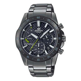 Часы Men's Casio EDIFICE Series Minimalistic Casual Watch Business Mens Black Analog, черный eqs-930dc-1a | black