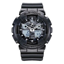 Часы Casio G-Shock Analog-Digital 'Grey', черный ga-100cf-8a | black