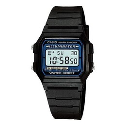 Часы Casio G Shock Waterproof Quartz Sports Mens Black Digital, черный f-105w-1a | black