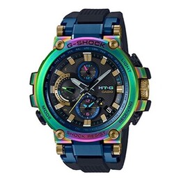 Часы Casio G-Shock MT-G 'Blue', черный mtg-b1000rb-2apr | black/green
