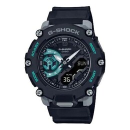 Часы Casio G-Shock Analog-Digital 'Black', зеленый ga-2200m-1a-person | blackgreen