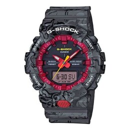 Часы Casio G-Shock Analog-Digital 'Black', серый ga-800cg-1a | grey/red