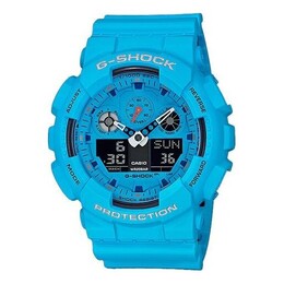 Часы Casio G-Shock Analog-Digital 'Light Blue', синий ga-100rs-2a | light blue